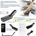 Miniatyrbild 3 av 4: TD® Universal cigarettändare Hands-Free Calling Bluetooth-spelare