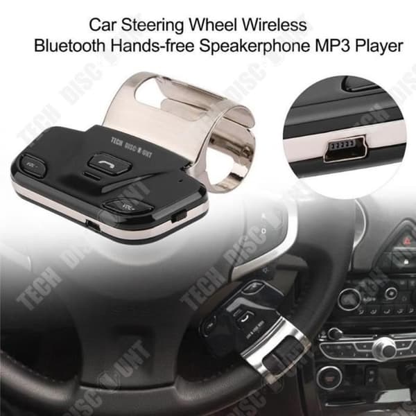 TD® Bilratthållare/Handsfree Bluetooth MP3-spelare/Handsfree-mottagare Högtalare MP3-spelare