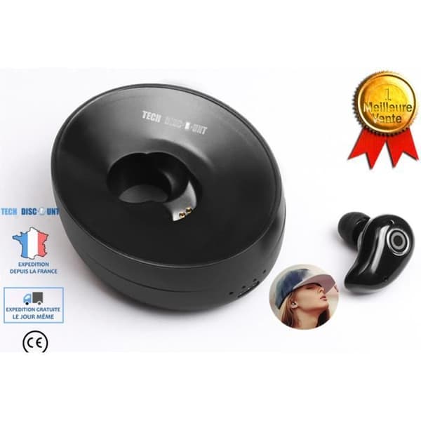 TD® Bluetooth-headset trådlös in-ear batteridisplay