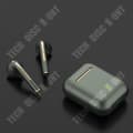 Miniatyrbild 3 av 4: TD® trådlösa Bluetooth in-ear binaurala hörlurar Touch Control Pure Black