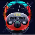 Miniatyrbild 4 av 4: TD® Car Bluetooth MP3 utan förlust av ljudkvalitet Multifunktions billaddare handsfree-sändare169