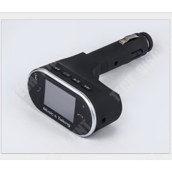 TD® Bluetooth FM-sändare, Bluetooth-bil MP3-spelare Trådlös radioadaptersats