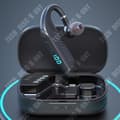 Miniatyrbild 1 av 4: TD® Bluetooth Headset Trådlöst Bärbar Digital Display Hängöron Business Car Music Headset