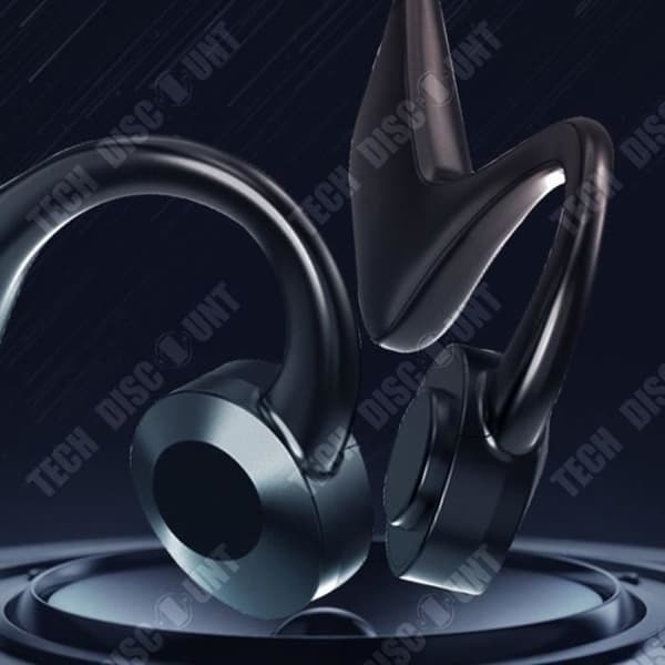 TD® Bluetooth-headset plug-in-kort luftlednings-icke-i-örat sporthörlurar