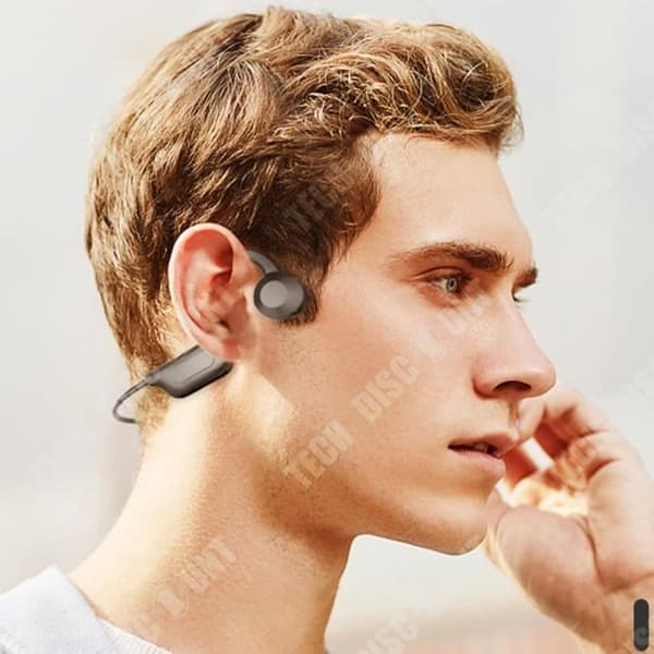 TD® Bluetooth-headset plug-in-kort luftlednings-icke-i-örat sporthörlurar
