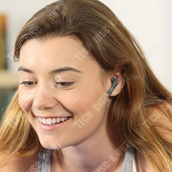 TD® Bluetooth-hörlurar Bluetooth 5.3 Trådlös in-ear lång batteritid Samtalsbrusreducering