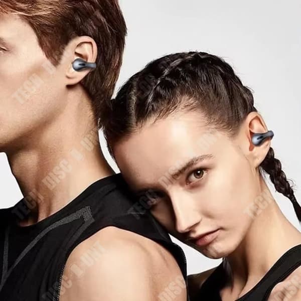 TD® icke-i-örat clip-on Bluetooth-headset In-ear benledning Bilateral stereo Sändningsräckvidd 10m