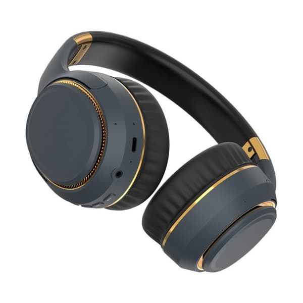 TD® Bluetooth 5.2 hörlurar 1500mAh Surround Sound Vikbart och insättningsbart minneskort