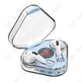 Miniatyrbild 1 av 4: TD® trådlösa Bluetooth-hörlurar Bluetooth 5.2 Transparent fack Litet och kompakt Brusreducering och låg latens