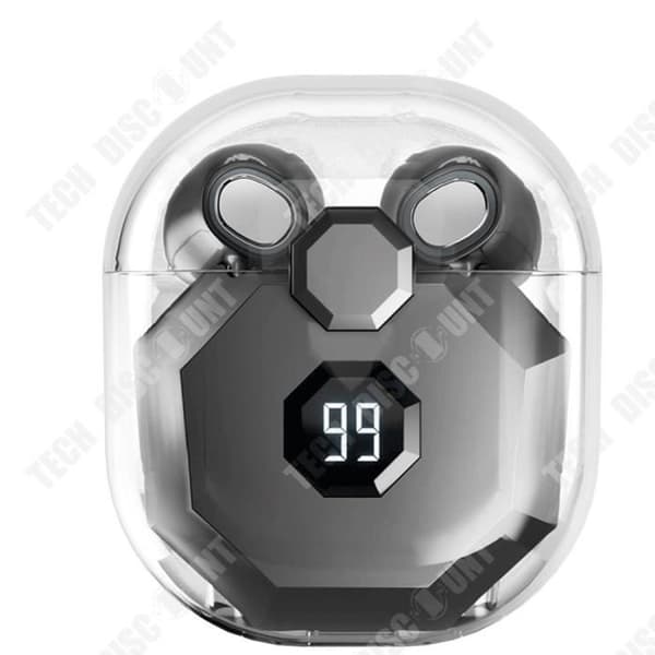 TD® Bluetooth Headset, Bluetooth 5.1 digital display, Trådlös in-ear Intelligent brusreducering för tydliga samtal