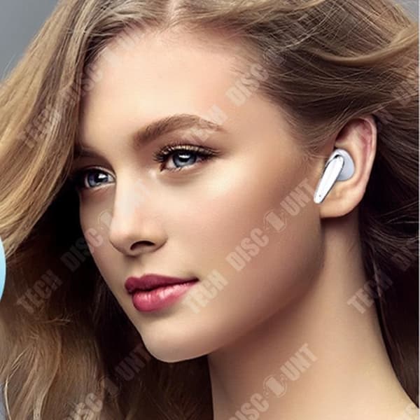 TD® Bluetooth 5.3 Bluetooth In-Ear-hörlurar Ultra lång batteritid Brusreducering Kompakt och bärbar