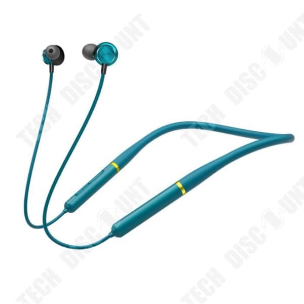 TD® Halsmonterade Bluetooth-hörlurar True Wireless Running Headphones Ultralågt standby-in-ear Bluetooth-hörlurar