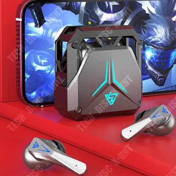 TD® Bluetooth In-Ear hörlurar Bluetooth 5.3 Trippelläge Ultralåg Latency Talk Brusreducering hörlurar