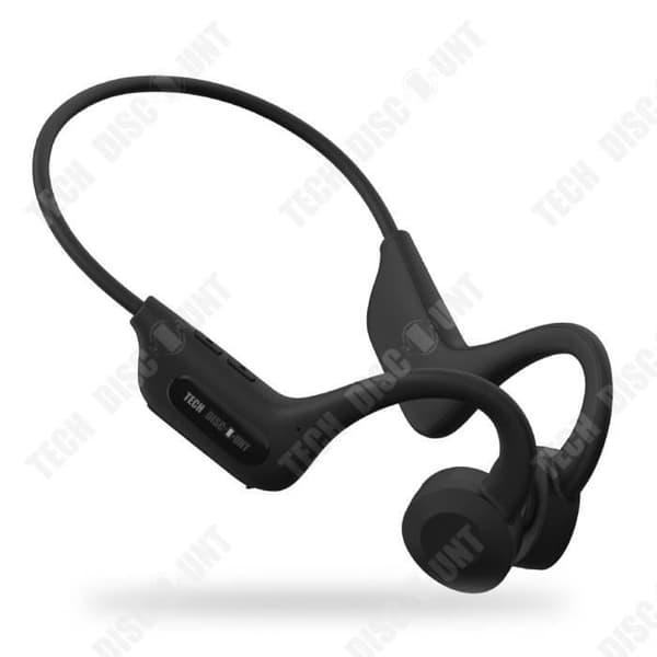 TD® Bone conduction trådlöst bluetooth-headset för sportmusik, löpöron, icke-i-örat hängande typ