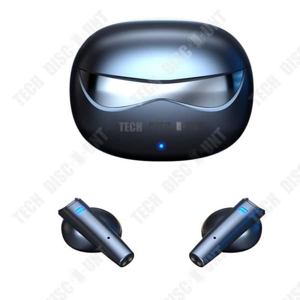 TD® trådlösa Bluetooth-hörlurar Bluetooth 5.2 Intelligent brusreducering Vatten- och dammbeständig låg latens