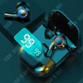 Miniatyrbild 3 av 4: TD® trådlösa Bluetooth-hörlurar Bluetooth 5.2 Snygga batteri med lång livslängd Vattentät brusreducering digital display