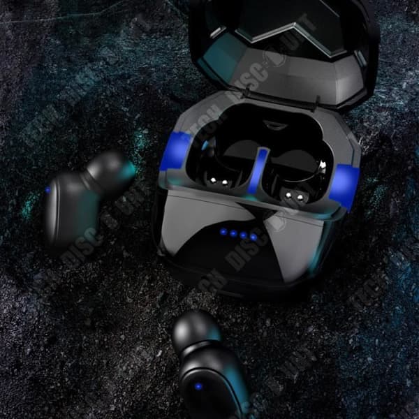 TD® Bluetooth in-ear hörlurar Bluetooth 5.1 Låg latens ingen känsla Lång batteritid Dubbla hörlurar