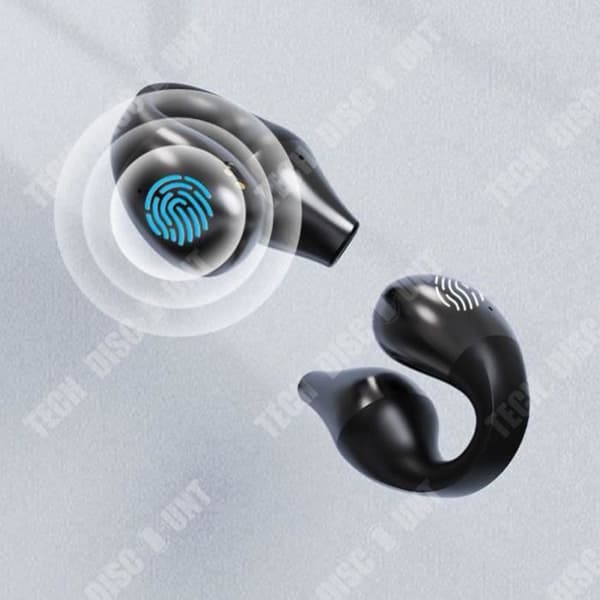 TD® Bluetooth-headset Binauralt icke-i-örat sportsamtal med hög ljudkvalitet och universell