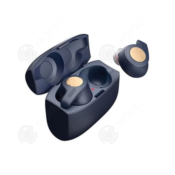 INN Trådlösa hörlurar In-ear Bluetooth-headset, brusreducering, pekkontroll, lämplig för sport-blå