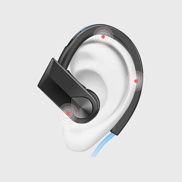 Bluetooth-headset - TD - Sport - IPX4 vattentätt - 85 mAh - Bekväm att bära