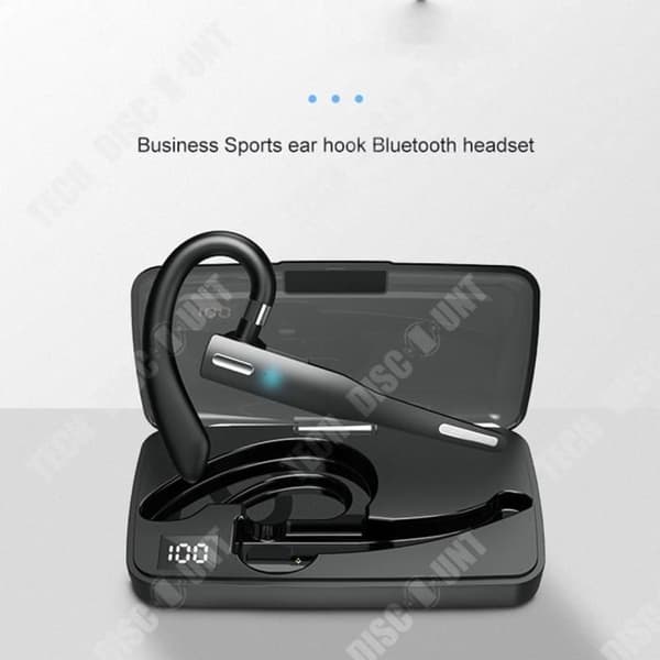 TD® Trådlösa Bluetooth-hörlurar Hängande öra Inte i örat Körljudsreducering Sport Vattentät Digital Display Casq