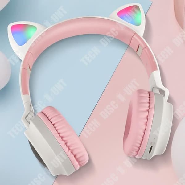 TD®-headset med Bluetooth 400mAh lång batteritid Vikbart för lagring Trådlösa Bluetooth-headset