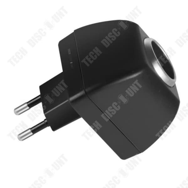 TD® hushållscigarettändare 220v till 12v multiskydd kompatibel med ett brett utbud av intelligent shuntutrustning