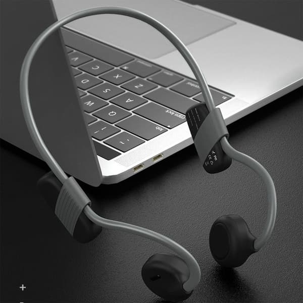 TD® Bone Conduction Hörlurar 140mAh HD Ljudkvalitet 360 Bend