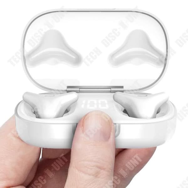 TD® trådlösa Bluetooth 5.2 In-Ear-hörlurar med låg latens Smart Digital Display Sportspelheadset