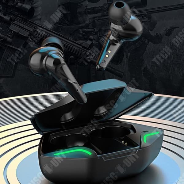 TD® Bluetooth In-ear Headset Bluetooth 5.0 Zero Latency Sensorlös Lång batteritid Exklusivt för Gaming Gaming Headset