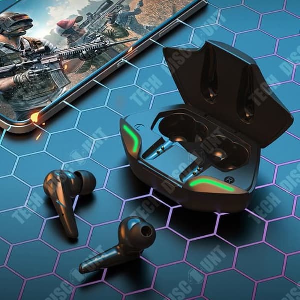 TD® Bluetooth In-ear Headset Bluetooth 5.0 Zero Latency Sensorlös Lång batteritid Exklusivt för Gaming Gaming Headset