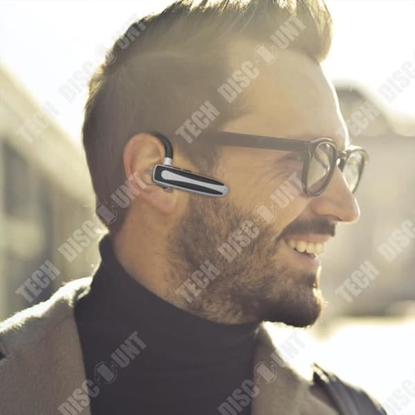 TD® trådlösa Bluetooth-hörlurar med lång batteritid och högeffekts sportvattentäta och brusreducerande