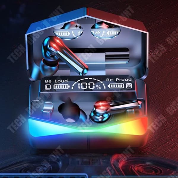 TD® Bluetooth Headset Gaming Bluetooth Headset Low Latency In-ear trådlöst Bluetooth-headset för spel