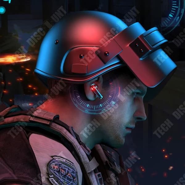 TD® Bluetooth Headset Gaming Bluetooth Headset Low Latency In-ear trådlöst Bluetooth-headset för spel