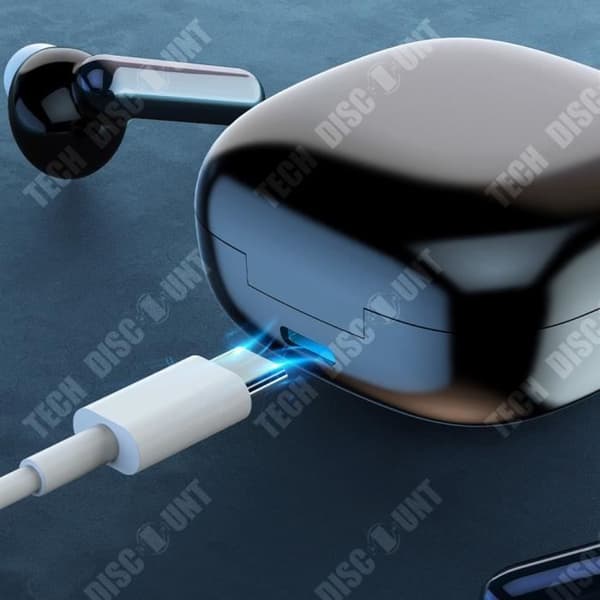 TD® T35 Bluetooth 5.0 TWS Hörlurar Trådlösa Headset In-Ear Sport Brusreducerande Batterilivslängd Taktila öron
