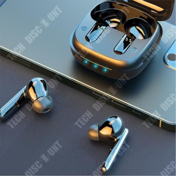 TD® T35 Bluetooth 5.0 TWS Hörlurar Trådlösa Headset In-Ear Sport Brusreducerande Batterilivslängd Taktila öron