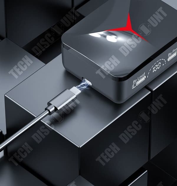 TD® M90proTWS Trådlöst Bluetooth-headset Long Life Skjutskydd Power Digital Display Spel Privat modell