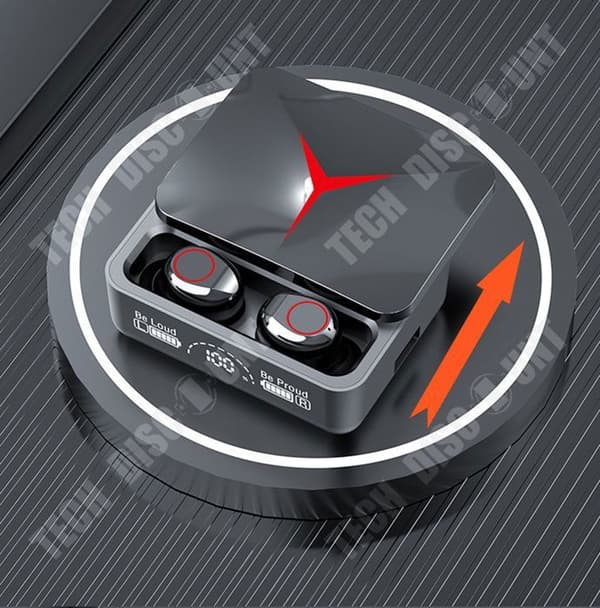 TD® M90proTWS Trådlöst Bluetooth-headset Long Life Skjutskydd Power Digital Display Spel Privat modell