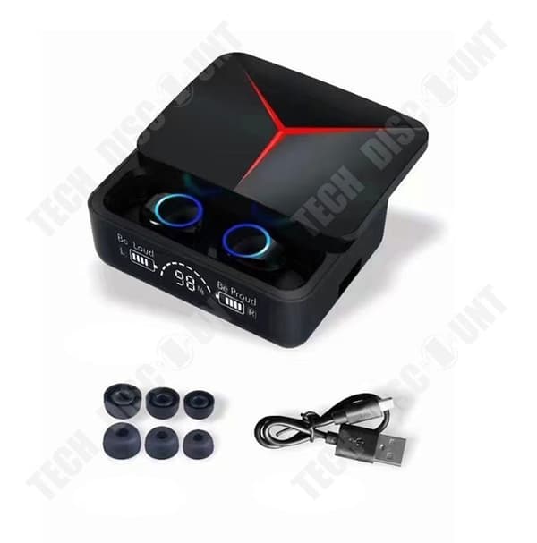 TD® M90proTWS Trådlöst Bluetooth-headset Long Life Skjutskydd Power Digital Display Spel Privat modell