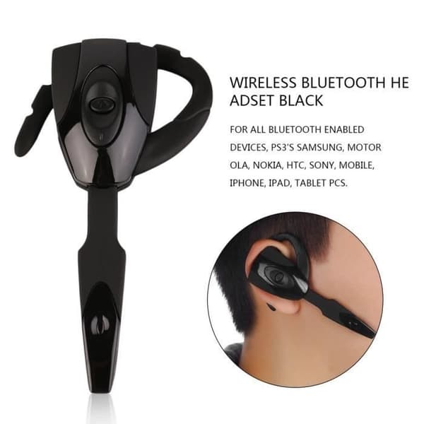 Trådlöst Bluetooth Stereo Headset Hörlurar Gaming Headset För Sony PS3FR_TA00103- USED