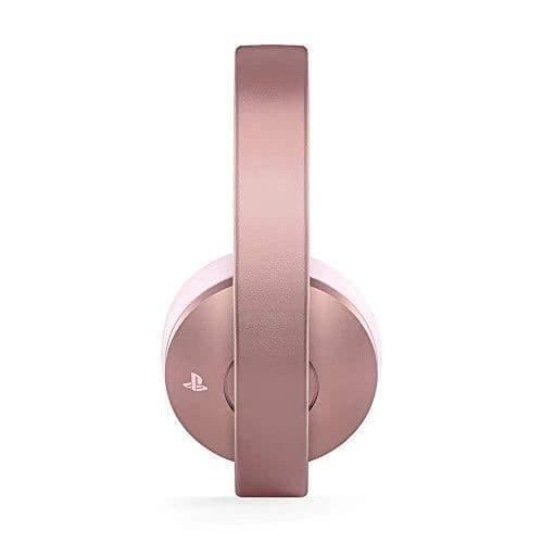 Trådlös headset med mikrofon - Playstation - PS4 - Audio 3D - Guldutgåvan - Roséguld- USED