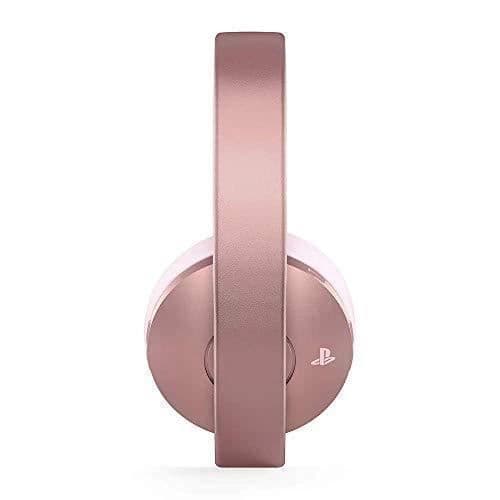 Trådlös headset med mikrofon - Playstation - PS4 - Audio 3D - Guldutgåvan - Roséguld- USED