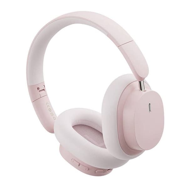 Trådlösa hörlurar Bowie D05 (A00024600413-Z1) Bluetooth 5.2, ENC-brusreducering för HD-samtal Baseus rosa
