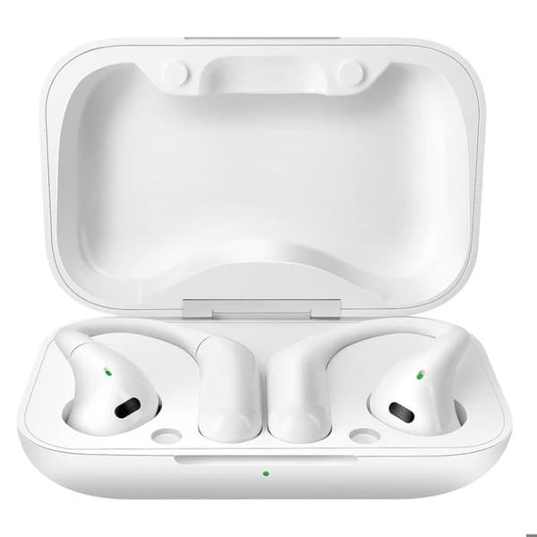 Bluetooth Hörlurar Öronkrok med Mikrofon LinQ Vit