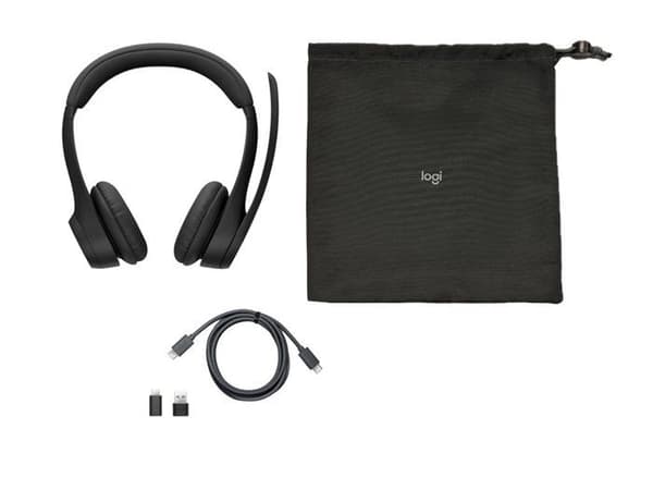 Headset - Bluetooth - trådlöst - USB-C via Bluetooth-adapter - Logitech - Logitech Zone 305 - Headset - on-ear