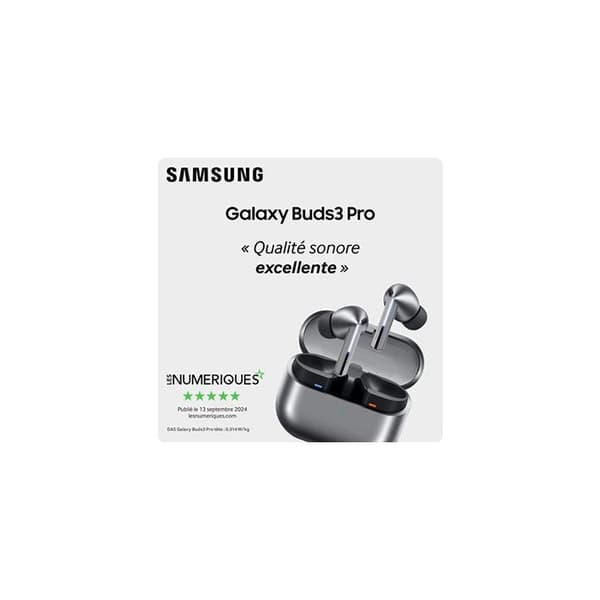 Hörlurar - Samsung - Galaxy Buds 3 Pro - Trådlösa - Vattentåliga - Adaptiv ANC
