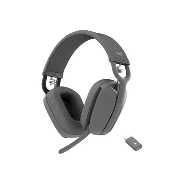 Headset - Bluetooth - trådlöst - USB-C via Bluetooth-adapter - Logitech - Logitech Zone Vibe Wireless - headset