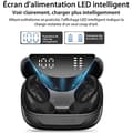 Miniatyrbild 6 av 6: Casque Blackview AirBuds 200, Trådlösa hörlurar Bluetooth 5.4 för örat 500 mAh IP68 vattentåliga - Svart