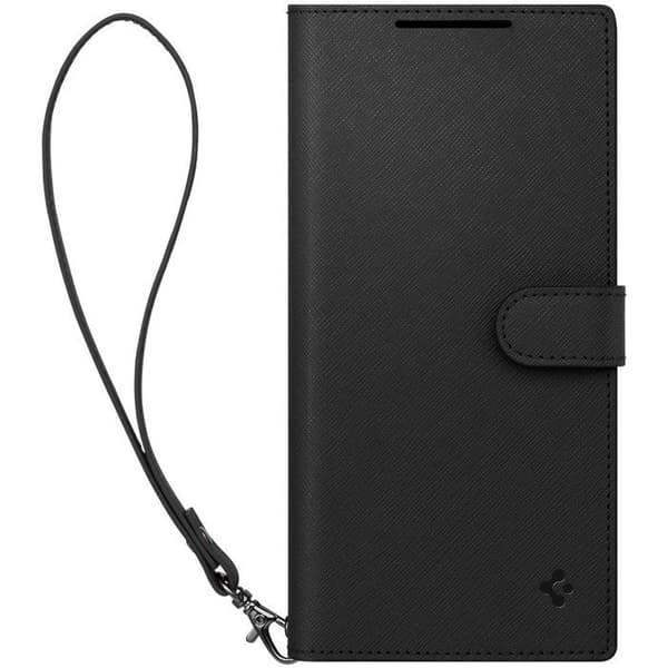 Spigen Plånbok S Plus Svart Samsung Galaxy S23 Ultra