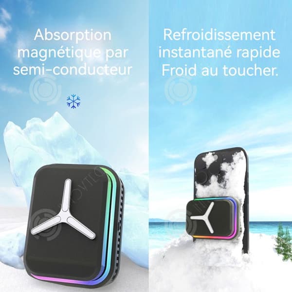 INN Telefonkylare 70x53x37mm kylning av halvledare batteri 2000mA tillämplig för telefon/tavla/dator